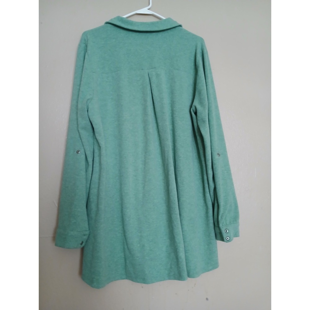 Soft Surroundings Top XL Take It Easy Tunic Artsy Lagenlook Capsule Office - Picture 6 of 15